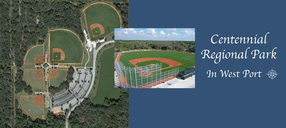 West Port surrounds Centennial Park in Port Charlotte FL