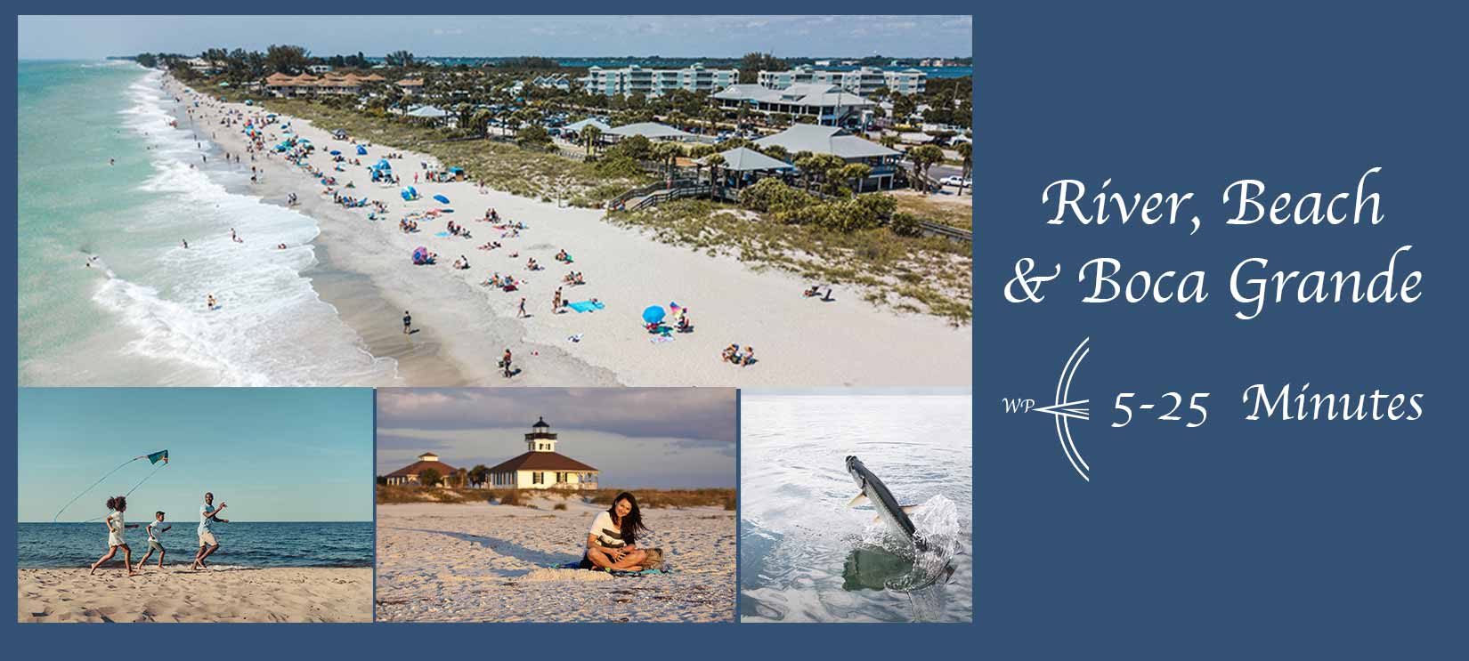 West Port is close to the river in Port Charlotte and Boca Grand Beaches