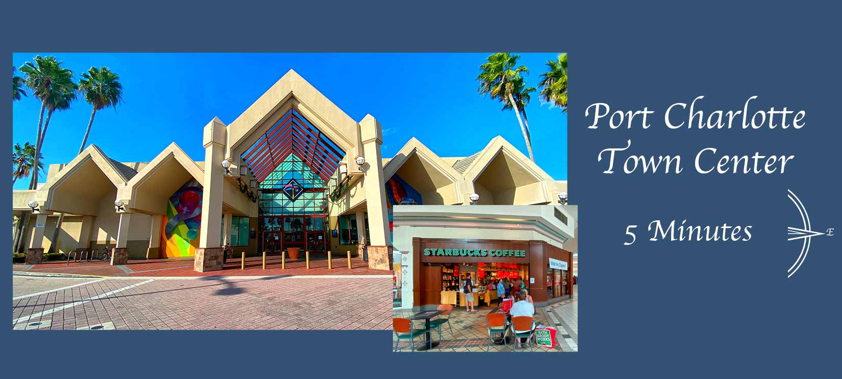 West Port is close to Port Charlotte Town Center and the area's best shopping destinations